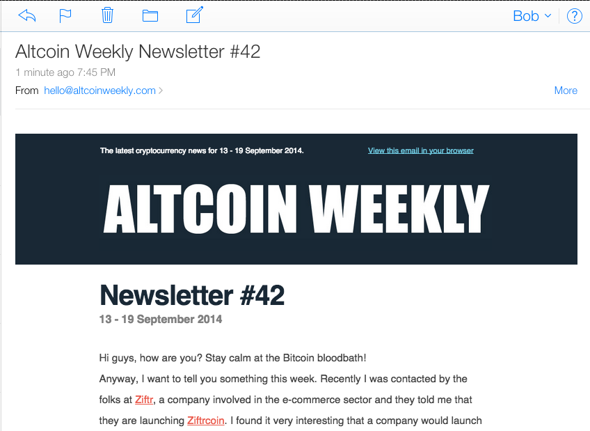 Altcoinweekly splash